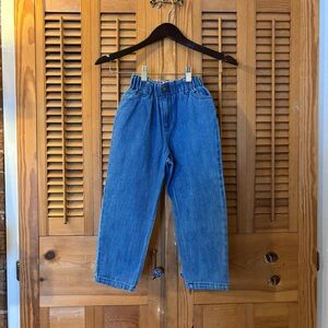 Boden Light Blue Denim Pants with Floral Lining